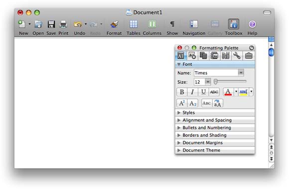 Page Layout Microsoft Word 2008 Mac